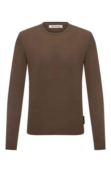 Хлопковый лонгслив Trussardi