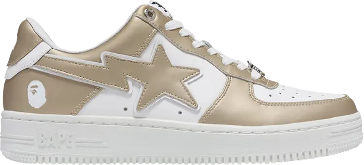 Кроссовки Bapesta #4 'Beige', загар