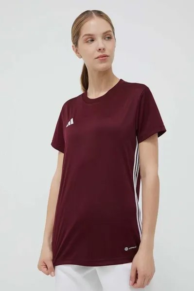Футболка для тренировок Таблица 23 adidas, бордовый