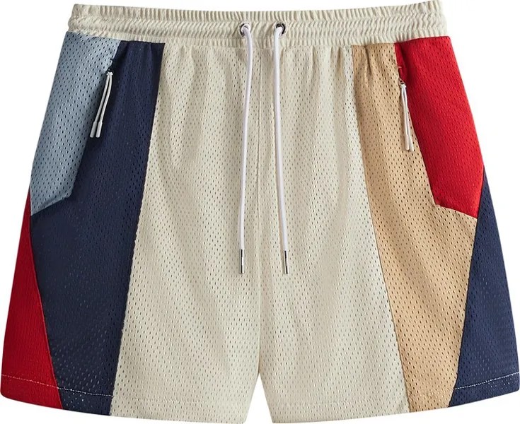 Шорты Kith Harden Panelled Mesh Short 'Sandrift', разноцветный