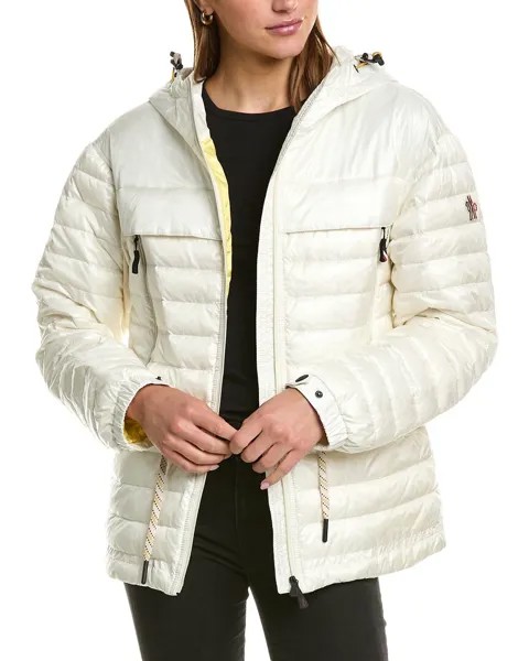 Moncler Легкий пуховик, белый