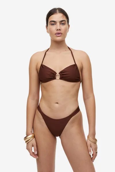 Плавки бикини H&M, темно коричневый