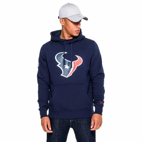 Худи New Era NFL Team Logo Houston Texans, синий