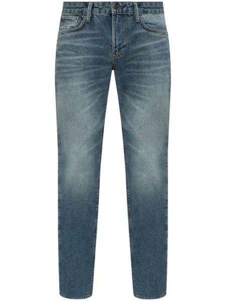 Emporio Armani джинсы облегающего кроя J06, синий