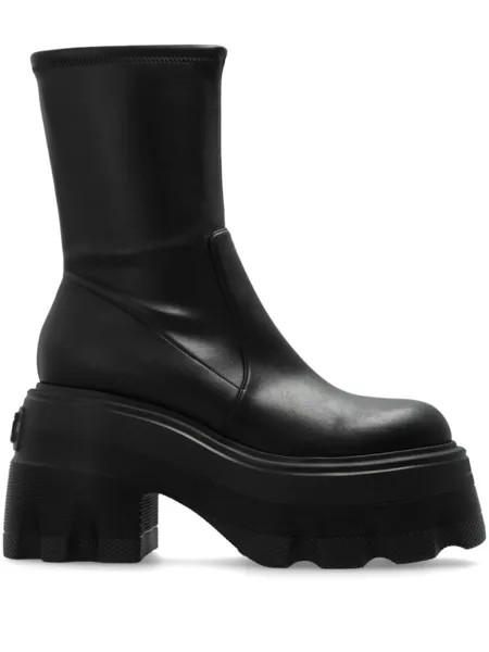 Casadei ботильоны на платформе, черный