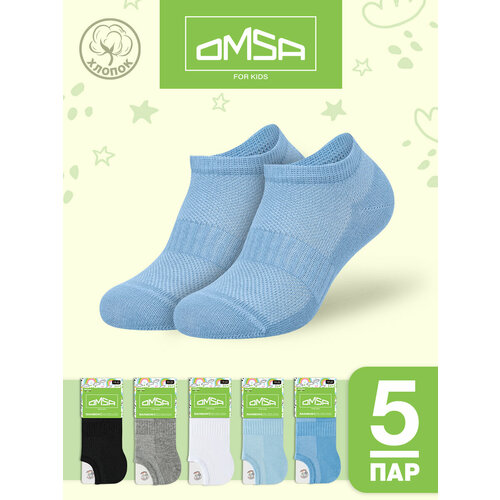 Носки Omsa OMSA kids Calzino, 5 пар, размер 31/34, , мультиколор