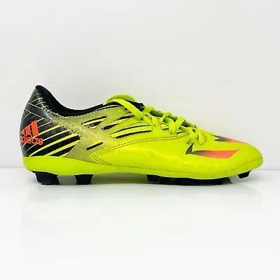 Adidas Boys Messi 15.4 FXG S74699 Зеленые футбольные бутсы Размер 2.5