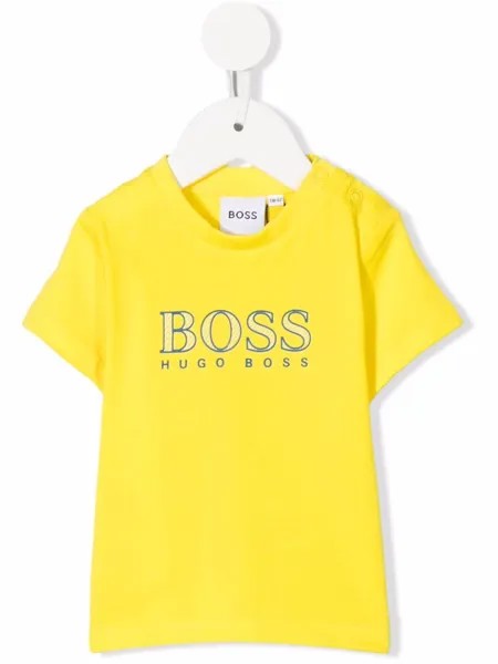 BOSS Kidswear футболка с логотипом