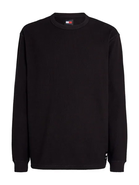 Лонгслив Tommy Hilfiger, черный