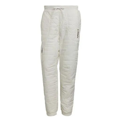 Спортивные штаны adidas Terrex Outdoor Stay Warm Bundle Feet Sports Pants/Trousers/Joggers White, мультиколор