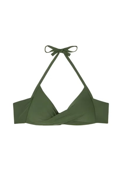 Верх бикини INDONESIA Calzedonia, цвет Grun Indonesia Palm Green