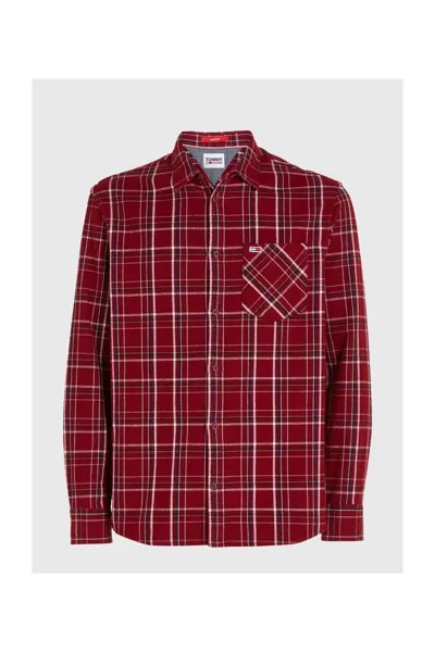 Кардиган - Красный - Классический крой Tommy Hilfiger