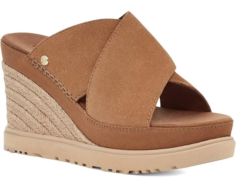 Туфли UGG Abbot Slide, цвет Chestnut