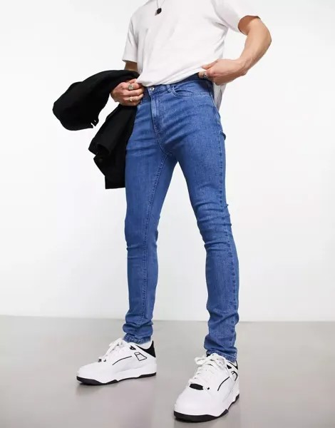 Bolongaro Trevor – джинсы очень узкого кроя среднего синего цвета