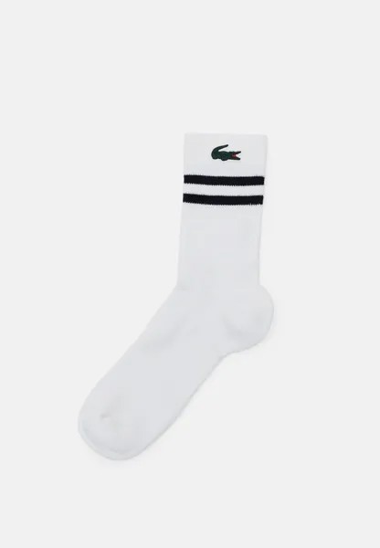 Спортивные носки Active Training Socks Lacoste, цвет white/navy blue