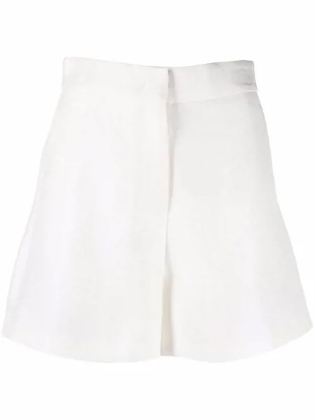 MSGM high-waist A-line shorts
