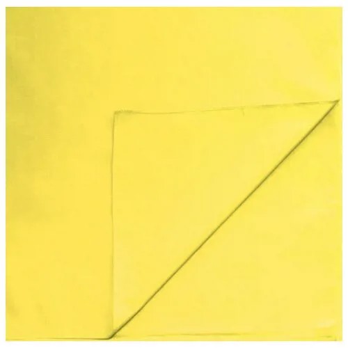 Бандана однотонная, одноцветная цвет желтый 55 х 55 см
