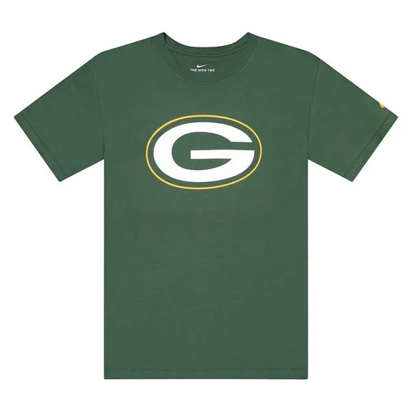 Футболка NFL Greenbay Packers Essential Logo T-Shirt Nike, цвет La Vegas Raiders Schwarz