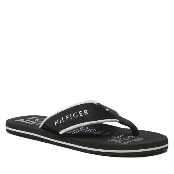 Шлепанцы Tommy Hilfiger SportyHilfiger Beach, черный