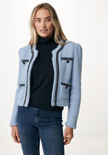 Кардиган Outerwear Cropped Mexx, цвет greyish blue