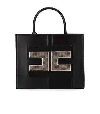 Женская сумка Elisabetta Franchi с сетчатым логотипом