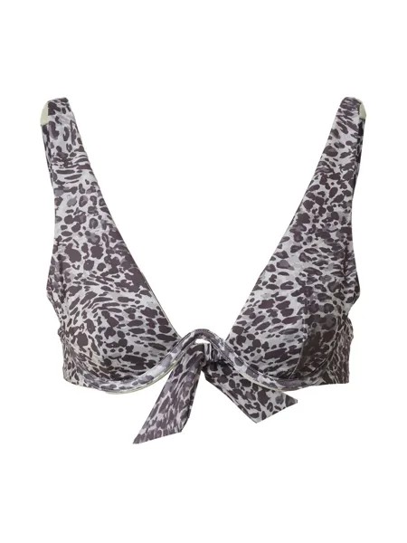 Топ бикини Hunkemöller ARGENTINA, серый/антрацит