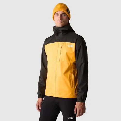 Ветровка The North Face, размер XXL, желтый, черный