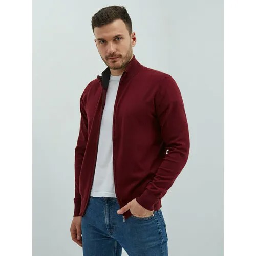 Кардиган , размер XXXL, красный