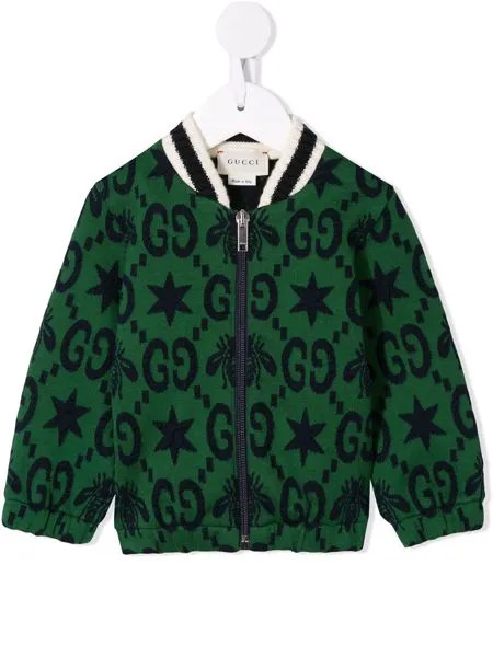 Gucci Kids толстовка с логотипом