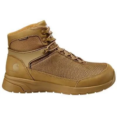 Мужские водонепроницаемые кроссовки Carhartt Force 6 Inch Coyote Brown с мягким носком, размер 12 2E, безопасные для работы