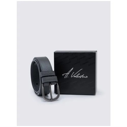 Ремень A.Valentino, натуральная кожа, металл, для женщин, размер XS, длина 95 см., серый