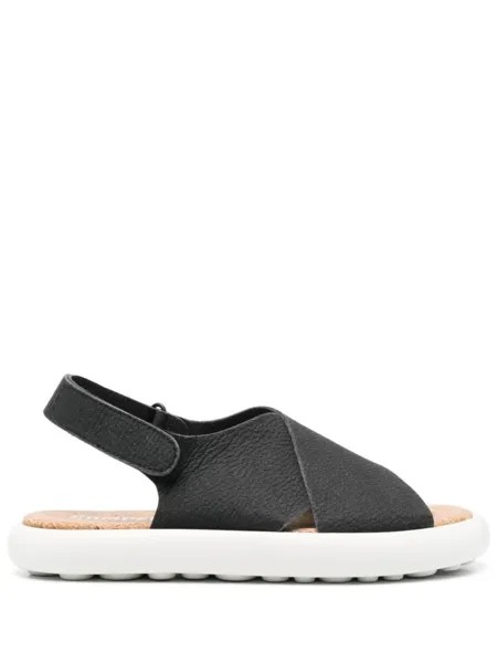 Camper сандалии Pelotas Flota с ремешком на пятке, черный