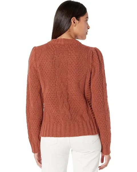 Свитер Madewell Ridgecrest Cable Pullover Sweater, цвет Heather Cumin