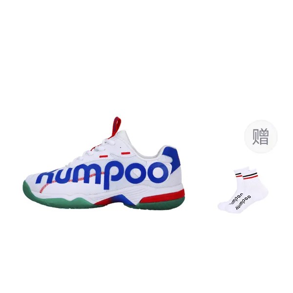Кроссовки Kumpoo Badminton Unisex, белый/синий/красный/зеленый