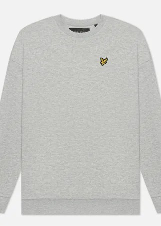 Женская толстовка Lyle & Scott Oversized, цвет серый, размер S