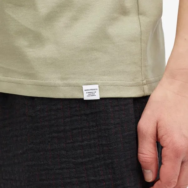 Norse Projects Стандартная футболка Niels, серый
