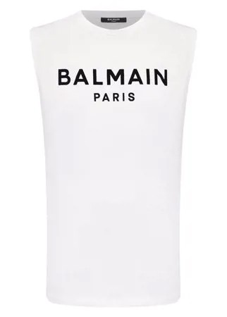 Хлопковая майка Balmain