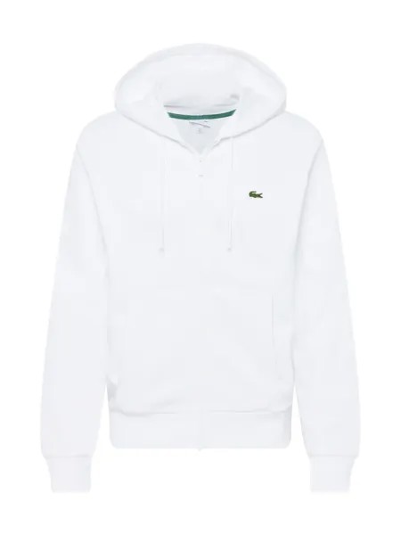 Толстовка на молнии Lacoste, белый