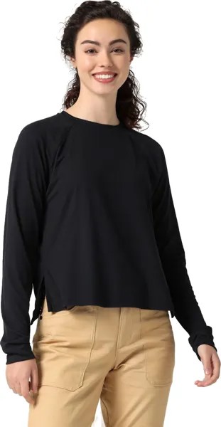 Лонгслив женский Wrangler Women Ls Performance Tee Black черный XS