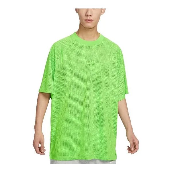Футболка Nike Air Wide Fit Short Sleeve Top 'Light Green', зеленый