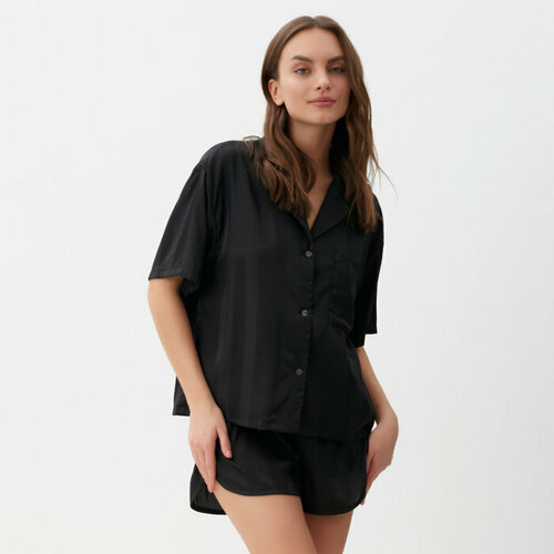 Пижама Kaftan, размер 44/46, чёрный