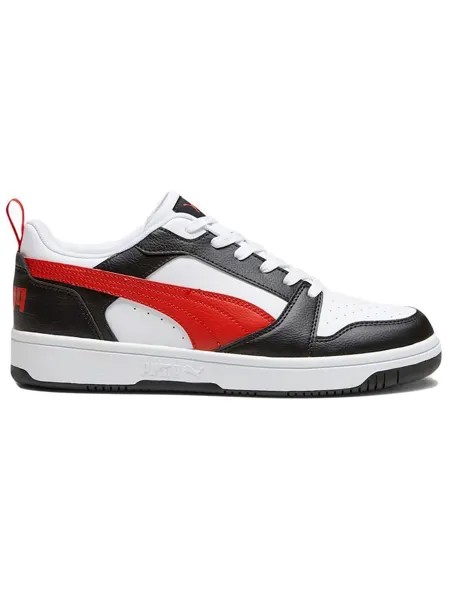 Мужские кроссовки Puma Rebound V6 Low, белый/черный/красный
