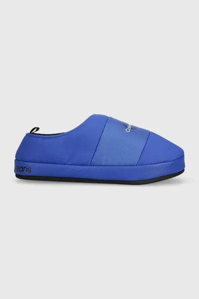 HOME SLIPPER МОНО тапочки Calvin Klein Jeans, синий