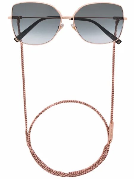 Givenchy Eyewear солнцезащитные очки в оправе 'бабочка'
