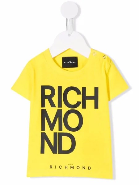 John Richmond Junior logo print T-shirt