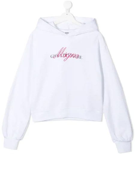 MSGM Kids худи с логотипом