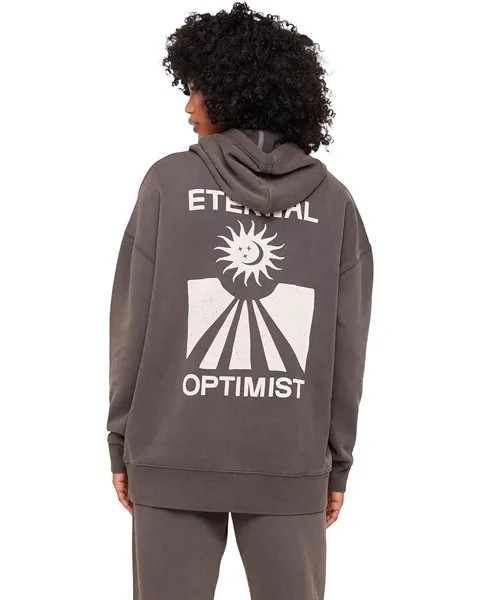 Худи Spiritual Gangster Optimist Jane Oversized Hoodie, цвет Vintage Black