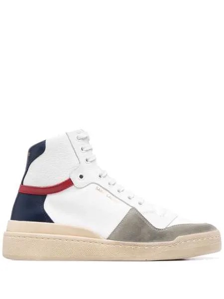 Saint Laurent высокие кеды SL/24