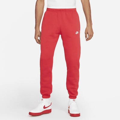 Брюки Nike Sportswear Club Fleece, цвет University Red/University Red/White