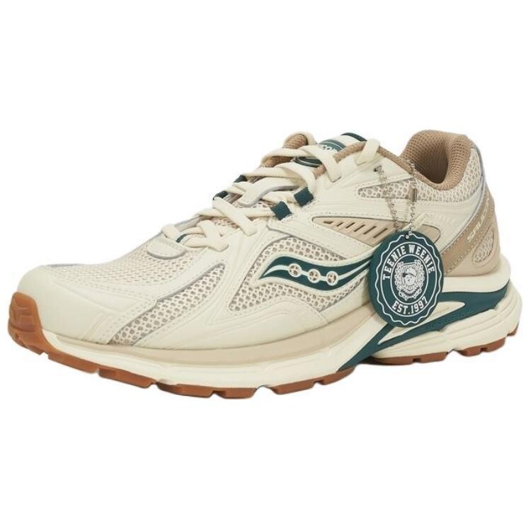 Кроссовки Saucony X Teenie Weenie Lifestyle Shoes Women's Low-top, зеленый